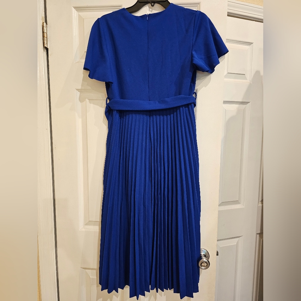 Royal blue dress size large - Picture 3 of 4